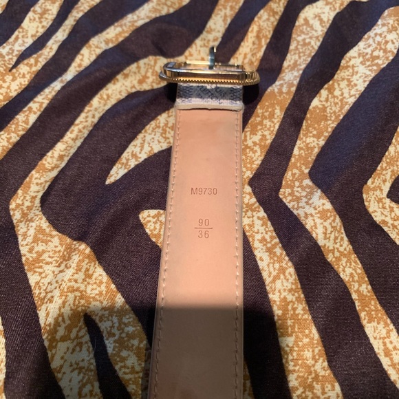 COPY - Louis Vuitton Azur leather belt - Picture 7 of 10